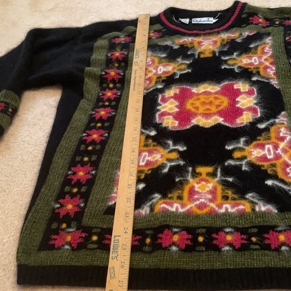 Luxurious Vintage Angora and Lambswool Blend Sweater by Rafaella Super Soft 2X - Picture 8 of 11